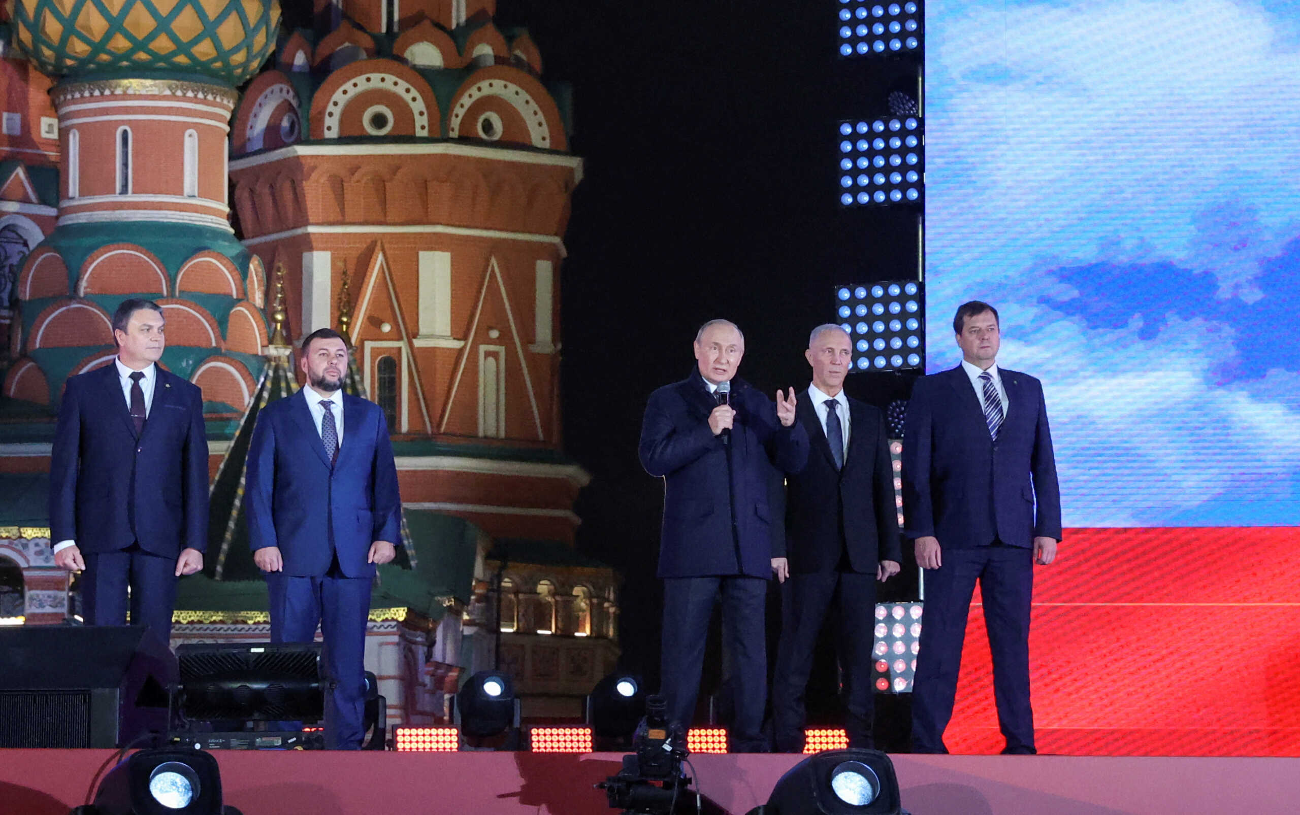 Η γιορτή του Πούτιν για την προσάρτηση ουκρανικών εδαφών - «Η νίκη θα είναι δική μας»