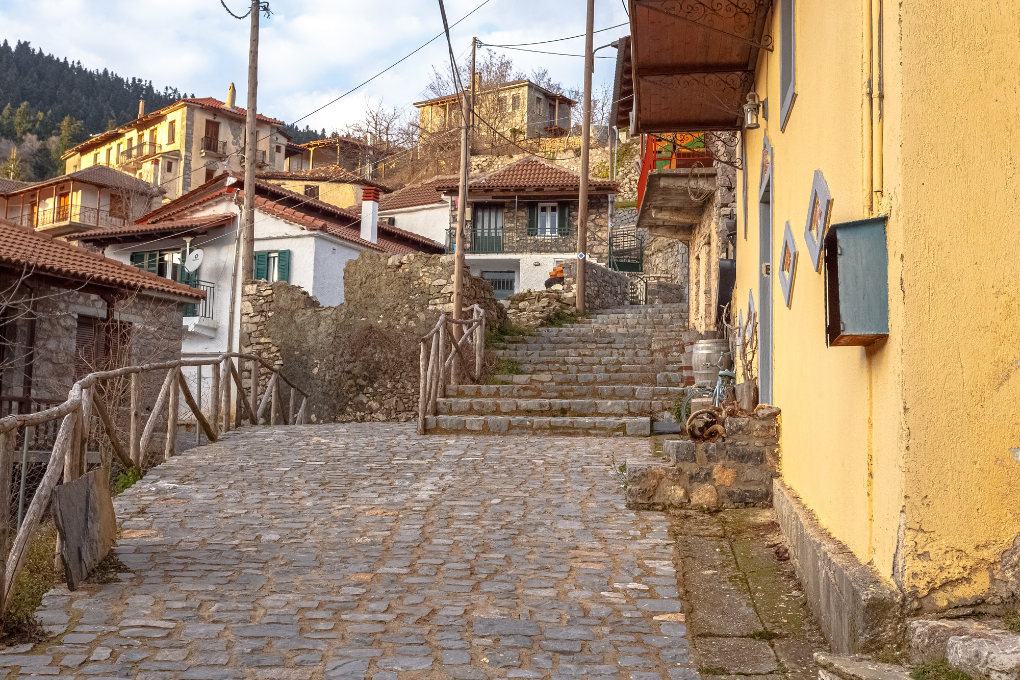 Ένα χωριό της Θεσσαλίας, γνωστό και ως «Ελβετία της Ελλάδας».