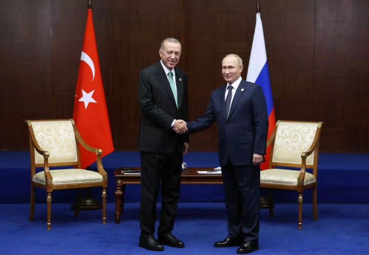 «Βόμβα» Ερντογάν: Παραγγείλαμε στον Πούτιν ένα κέντρο φυσικού αερίου στην Τουρκία - «Η Θράκη είναι το σωστό μέρος»