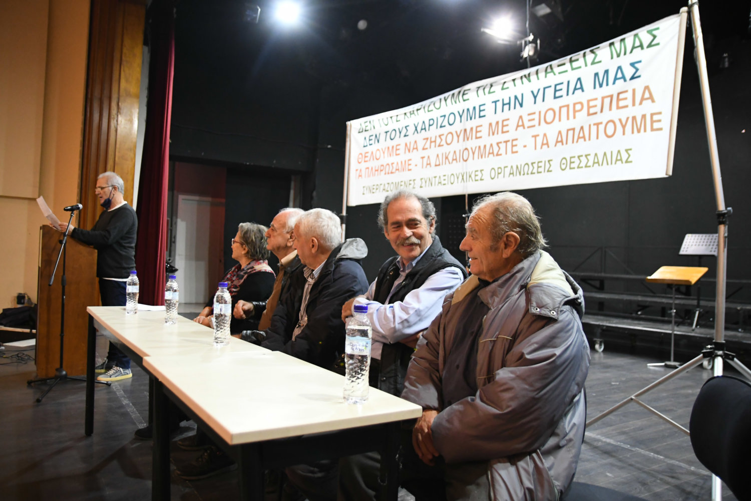 Συγκέντρωση Παντεσάρ Συνταξιούχων: «Η κυβέρνηση δεν θα αυξηθεί, αλλά θα κάνει νέες περικοπές»