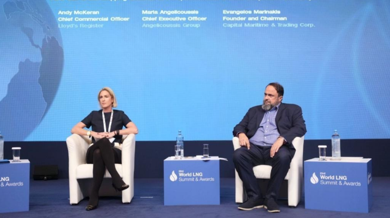 Μαρία Αγγελικούση-Βαγγέλης Μαρινάκης: Το LNG θα είναι το καύσιμο της ναυτιλίας για τα επόμενα 10-25 χρόνια